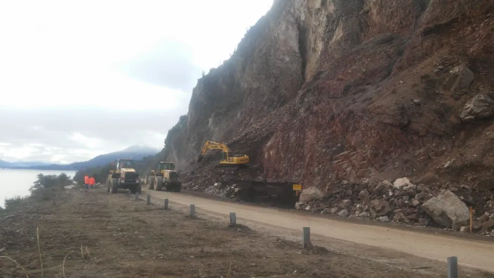 A casi un mes del derrumbe, es inminente la apertura de la ruta 40