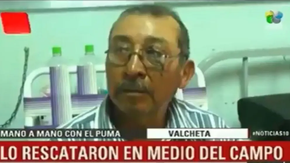En primera persona: El campesino contó cómo fue su enfrentamiento con el puma