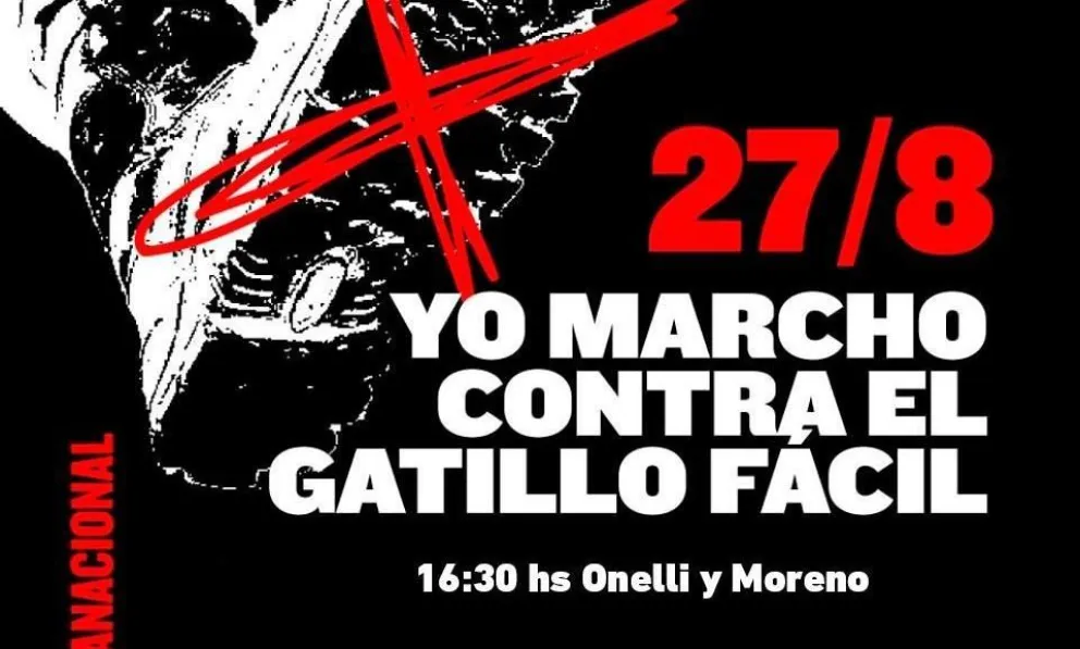 En Bariloche habrá marcha contra el gatillo fácil