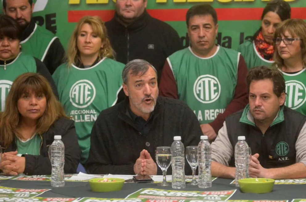 ATE lanzó otro paro de 24 horas con cortes de ruta