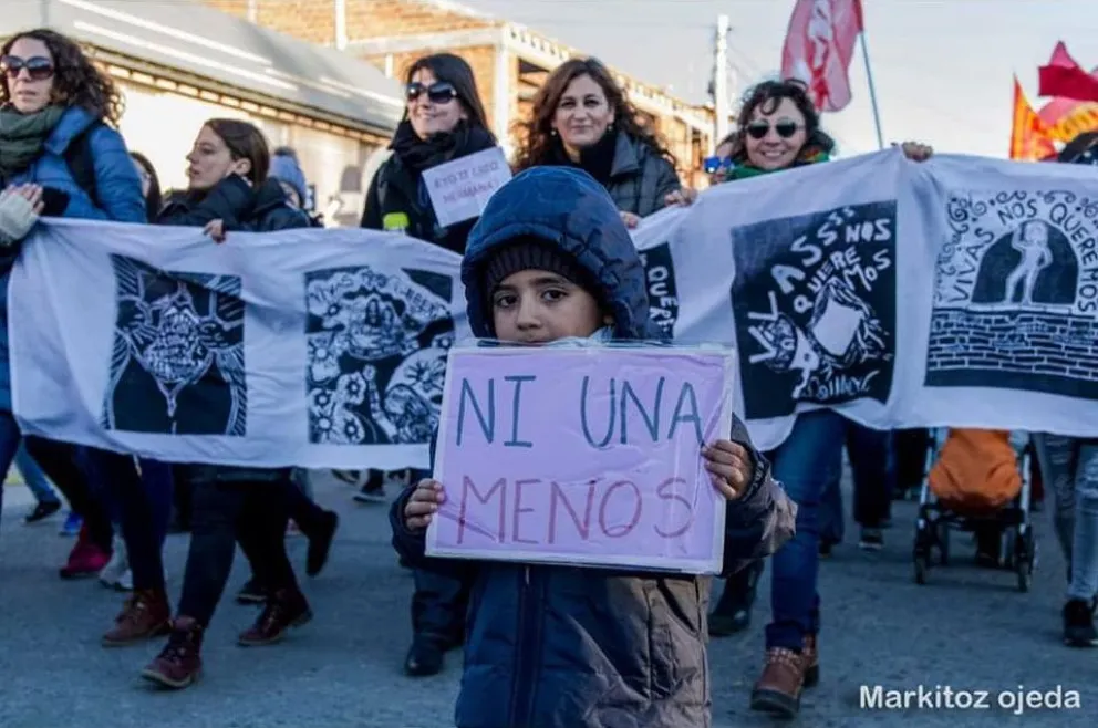 "Ni una menos", el reclamo constante de miles de mujeres. 