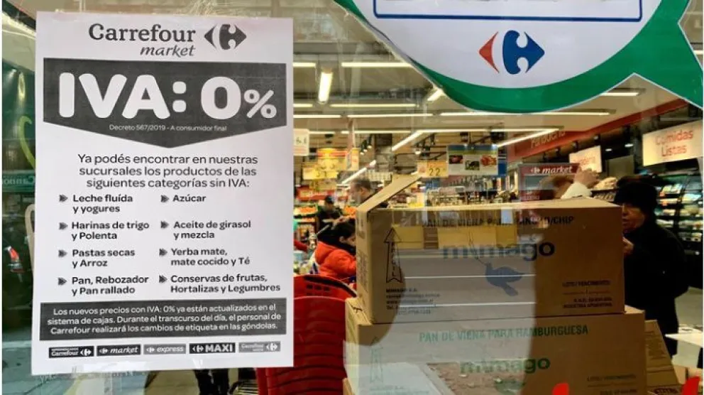 Por la quita del IVA, en agosto se revirtió la caída del consumo en los productos de almacén