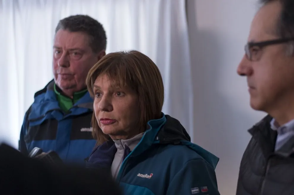 Bullrich aseguró que nunca pudieron dialogar con las familias Maldonado y Nahuel