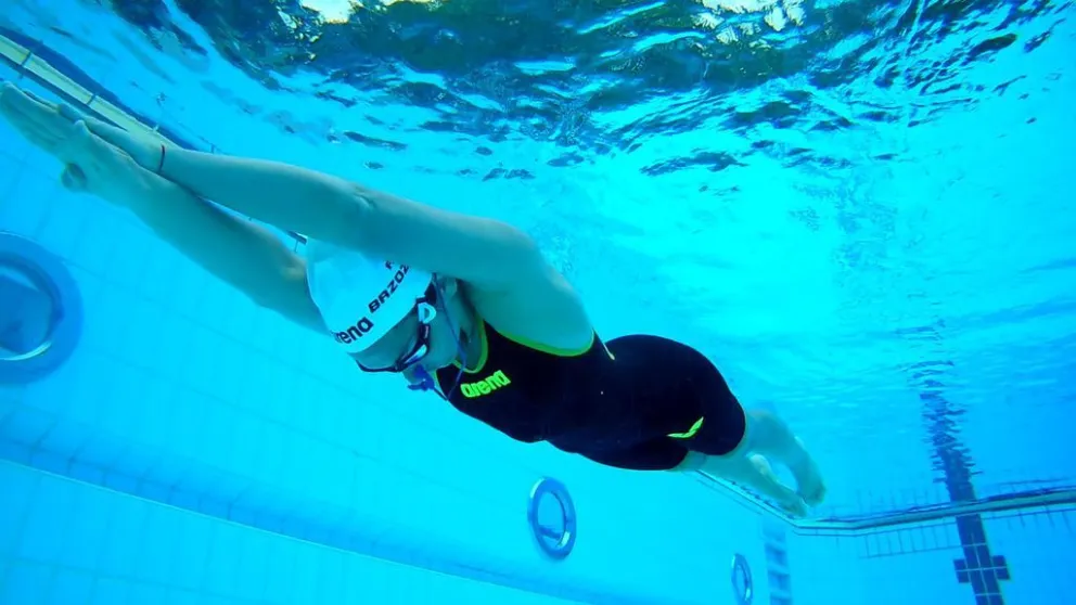 Se viene una clínica de apnea de la mano de la multicampeona Ludmila Brzozowski