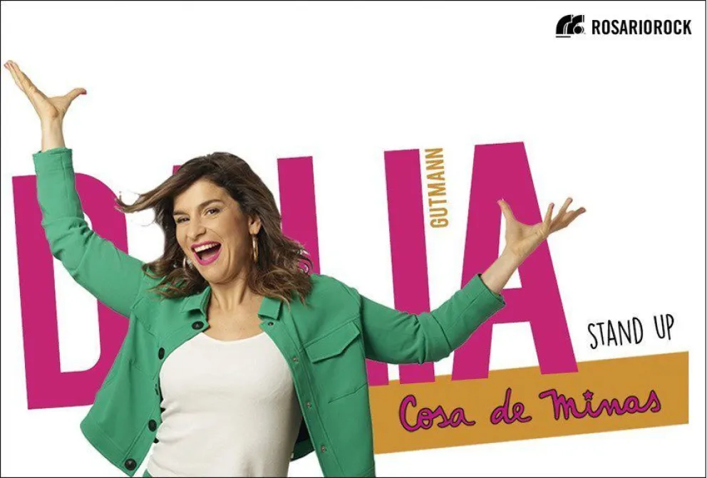 Este sábado, Dalia Gutmann se presentará en La Baita con todo su humor