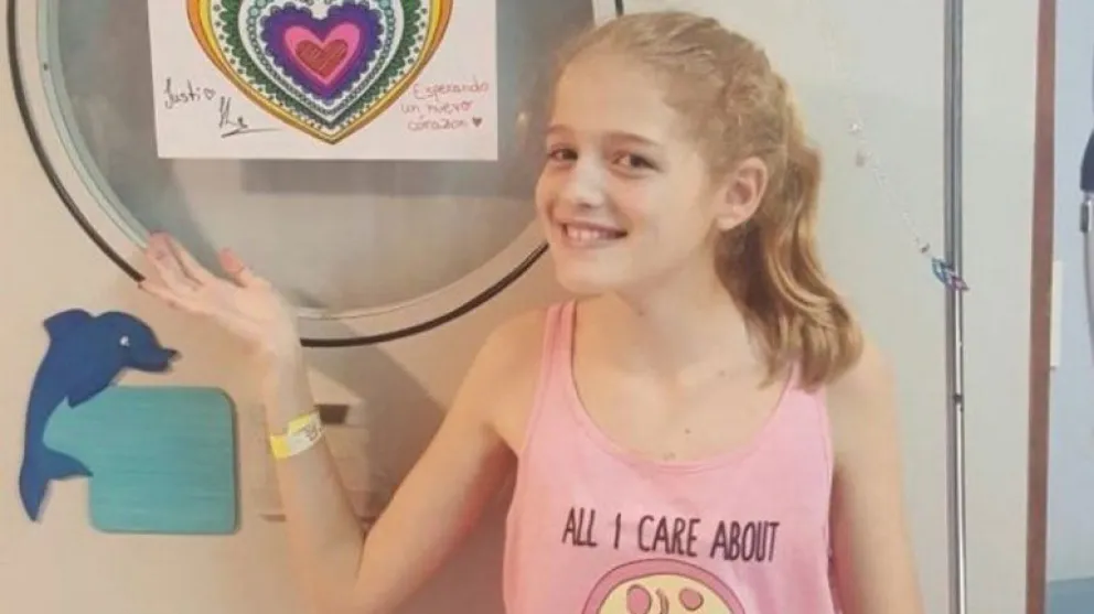 La ley lleva este nombre por  Justina Lo Cane, la nena de 12 años que falleció por no recibir un trasplante de corazón a tiempo.