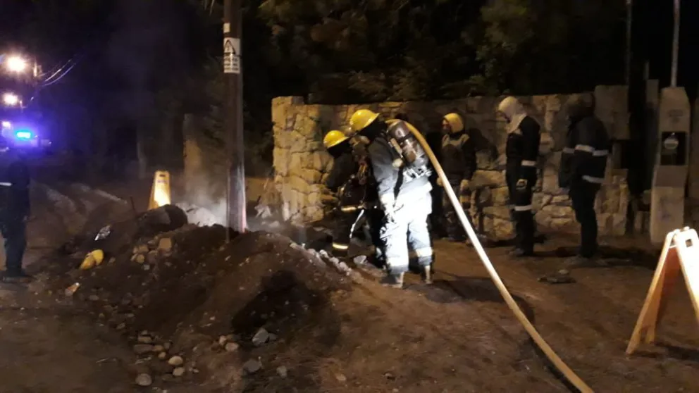 Fueron varias horas de intenso trabajo. 