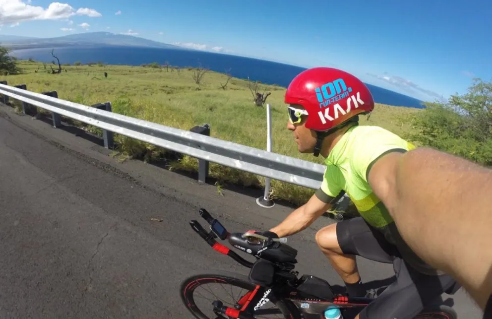 Guille suma y suma entrenamientos en Kona a la espera de otro Mundial.