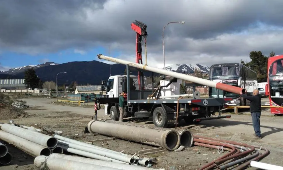 Instalaron una nueva cámara de seguridad en la zona del cementerio