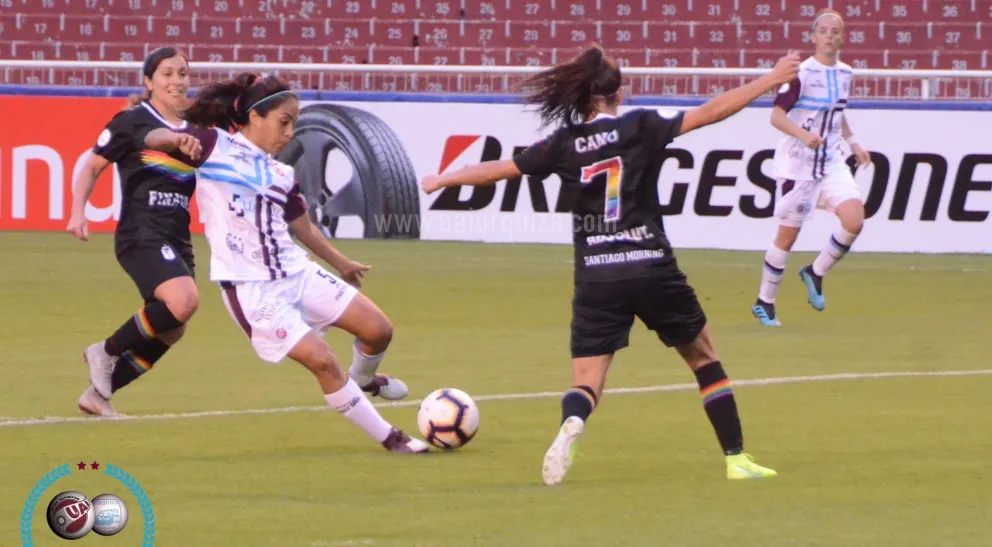 Miriam jugó todo el partido en el debut en Ecuador.