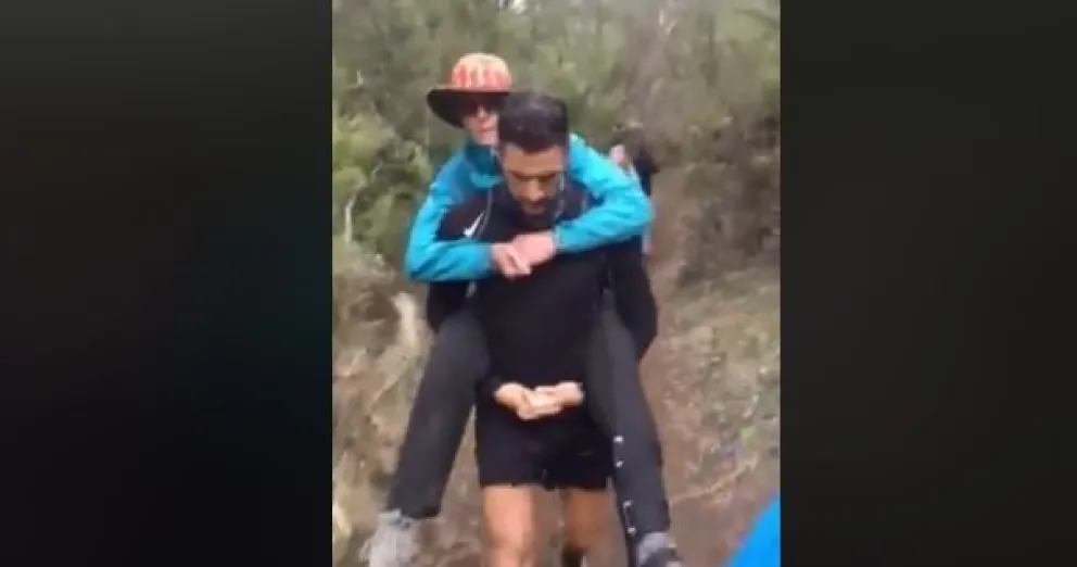 Una turista se lesionó en un sendero y tuvo que ser socorrida