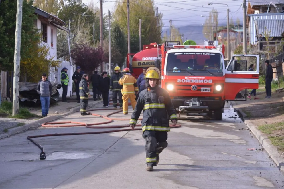 Murió un hombre en el incendio de su casa