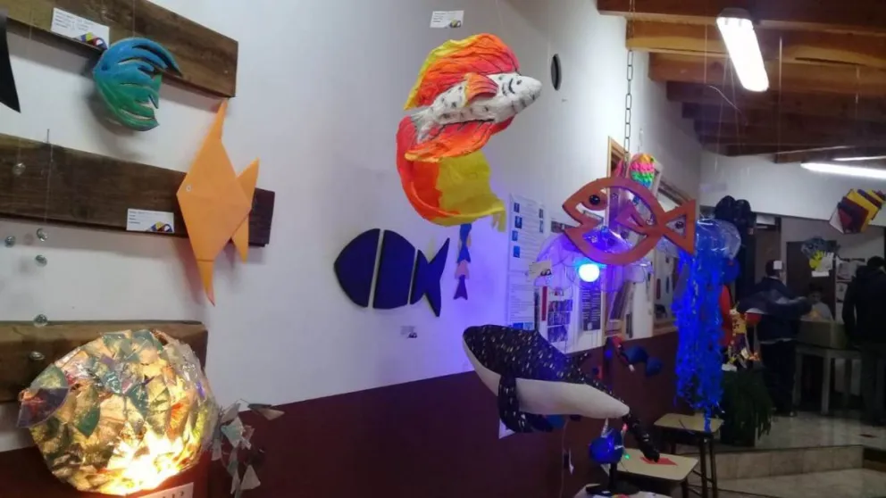 Los estudiantes del Instituto Superior Patagónico presentaron sus trabajos en la "Expo Diseño `19"