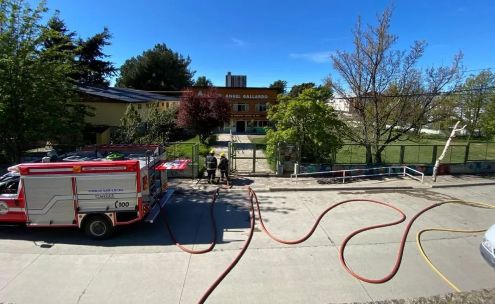 Una nueva amenaza de bomba se registró en el colegio Ángel Gallardo