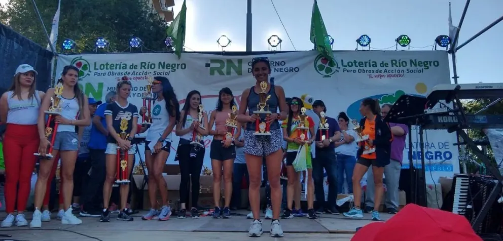 Aldana fue la mejor regional en Viedma.