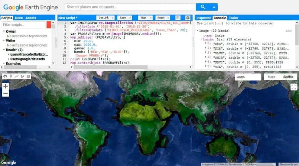 Se dictará seminario sobre Google Earth Engine