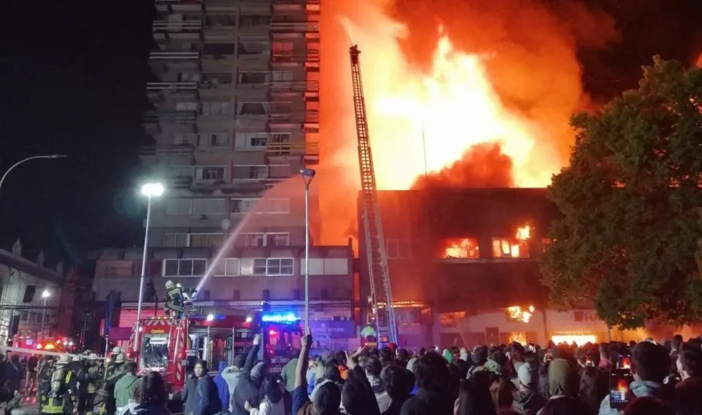 Graves disturbios en Osorno: hubo incendios y saqueos