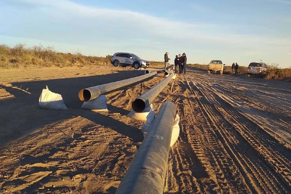 El Gasoducto de la Región Sur ya transporta gas natural