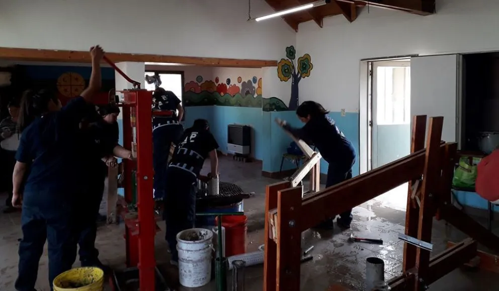 Las Briquetas Patagónicas ya se comercializan en el Mercado Comunitario