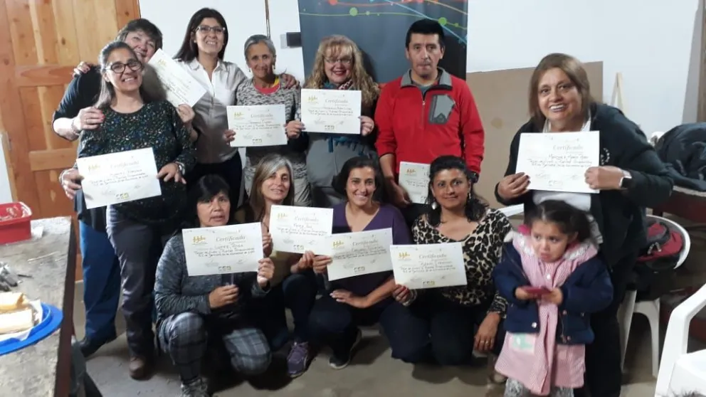 La CEB cerró los talleres para vecinos del Oeste de Bariloche 