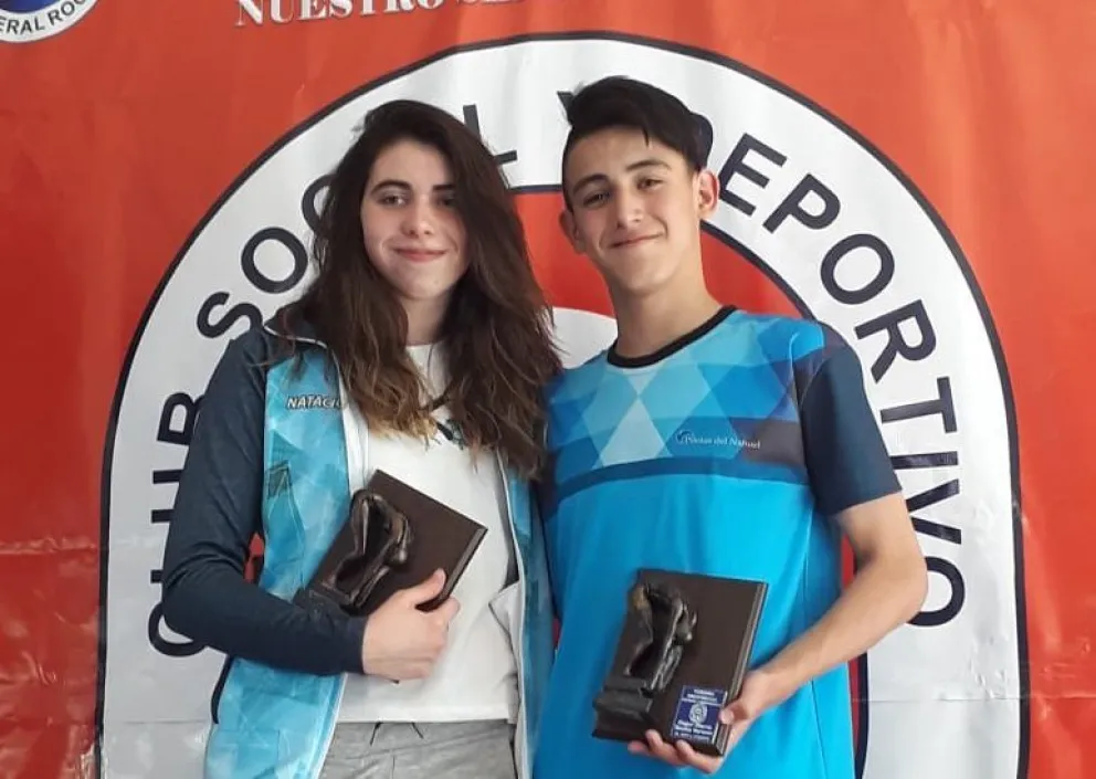 Anna Huusmann y Juan Cruz Ortiz, las mejores marcas técnicas del torneo.
