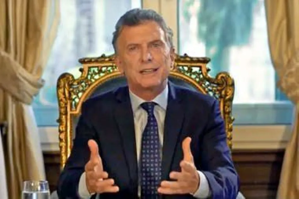 Mauricio Macri habló en cadena nacional