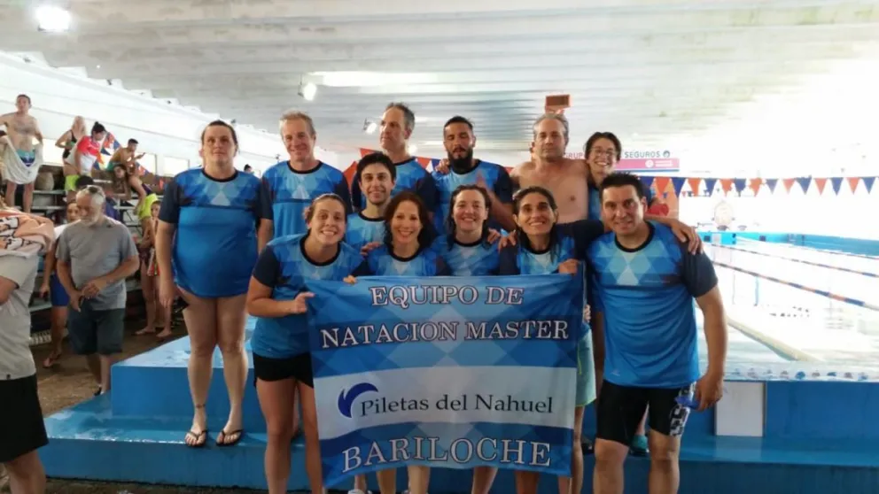 En Máster, Piletas y su natación brillaron en el cierre del Patagónico