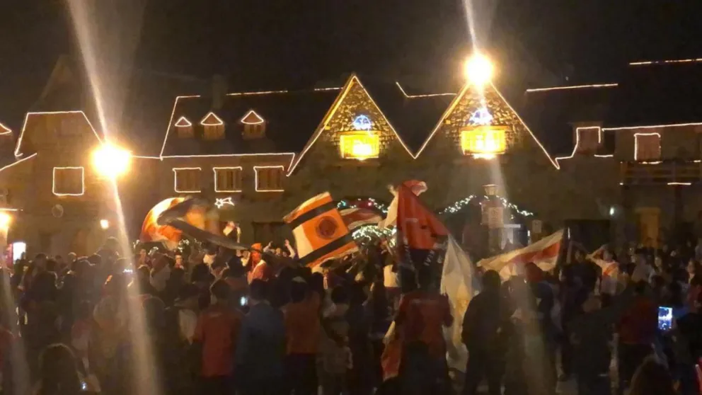 River ganó la Copa Argentina y se festejó en Bariloche