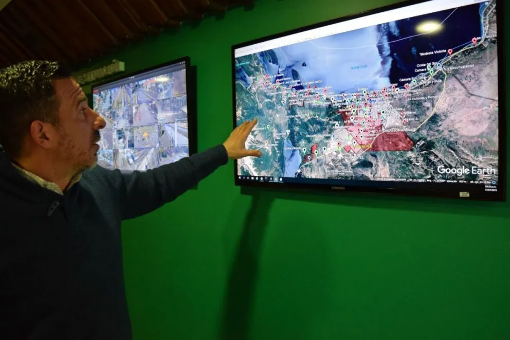 Seguridad Ciudadana: Se incrementó más de 1000% la cantidad de cámaras en Bariloche