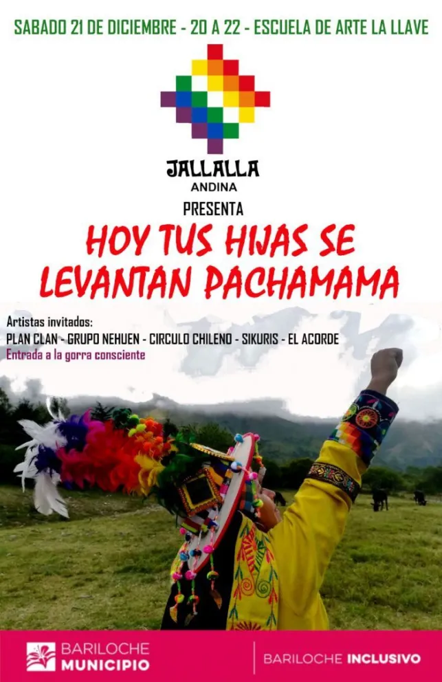 Una noche de danzas andinas antes de terminar el año