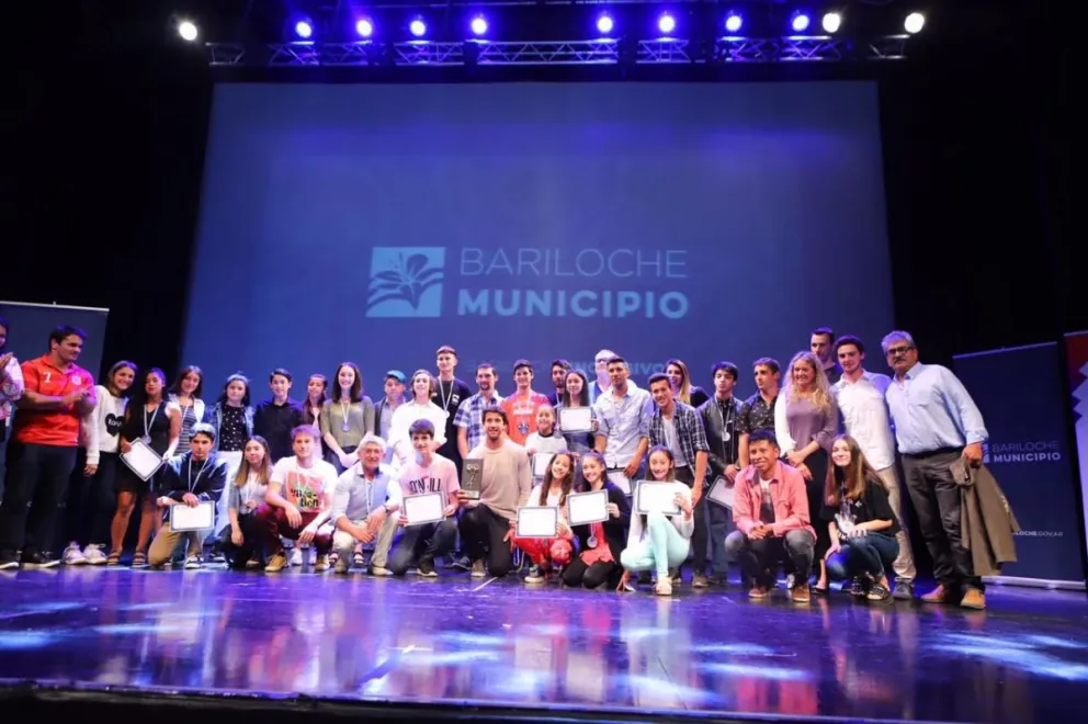 Noche de oro, fiesta y celebraciones para el deporte barilochense
