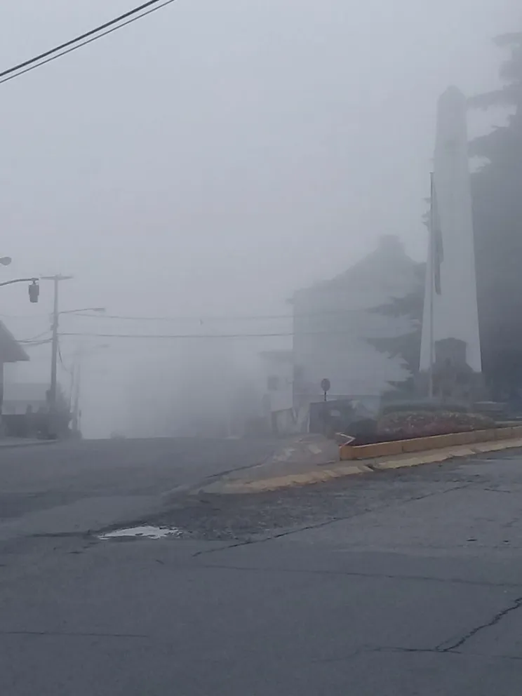 [Mirá el video] Bariloche amaneció con una fuerte neblina