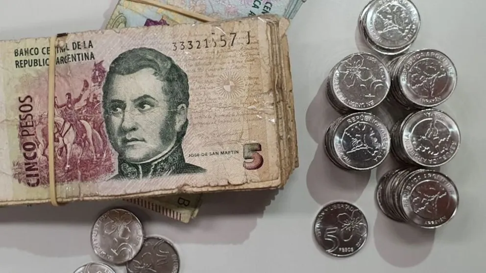 Adiós al billete de 5 pesos: hasta cuándo estará en circulación