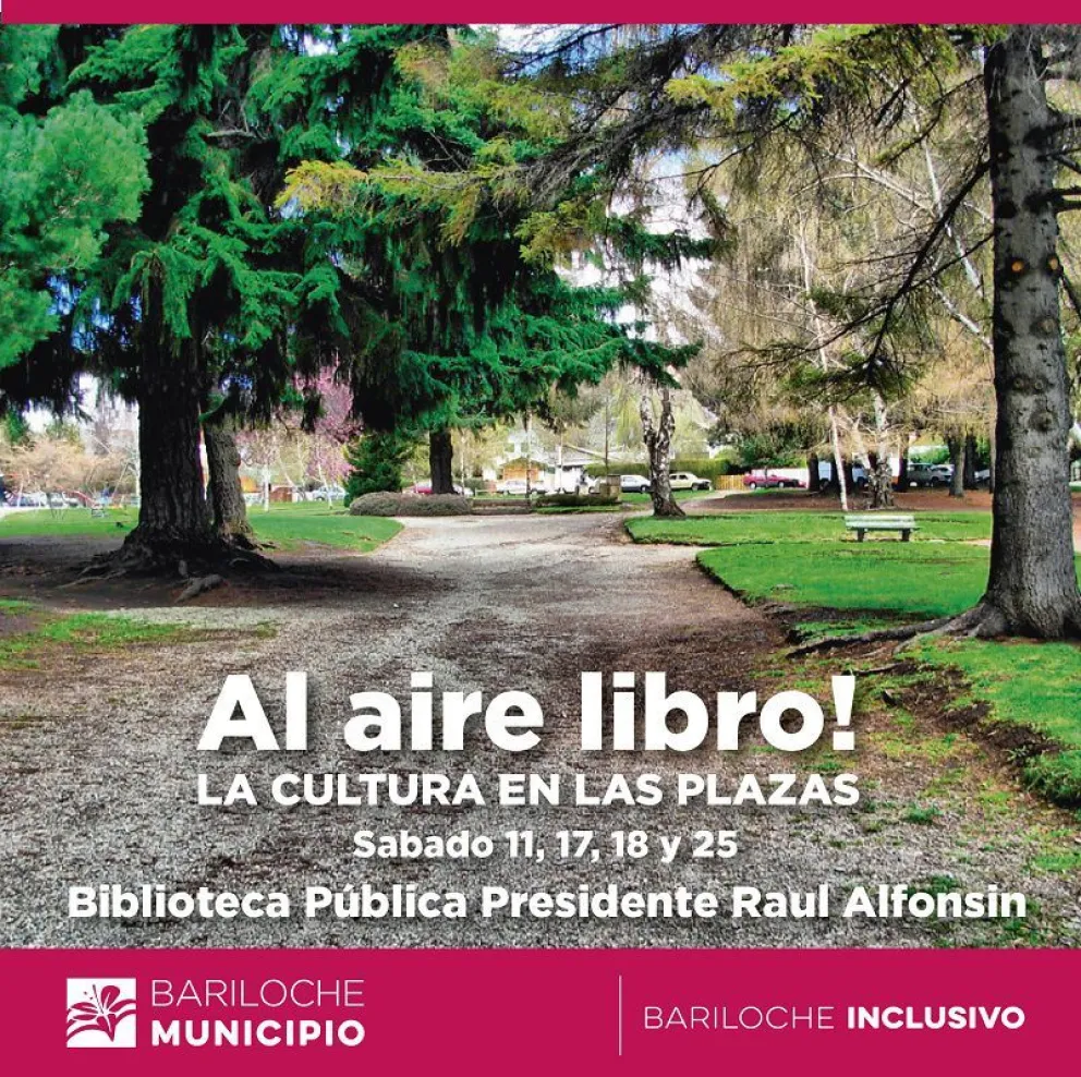 Se viene “¡Al aire libro!”: la cultura en las plazas