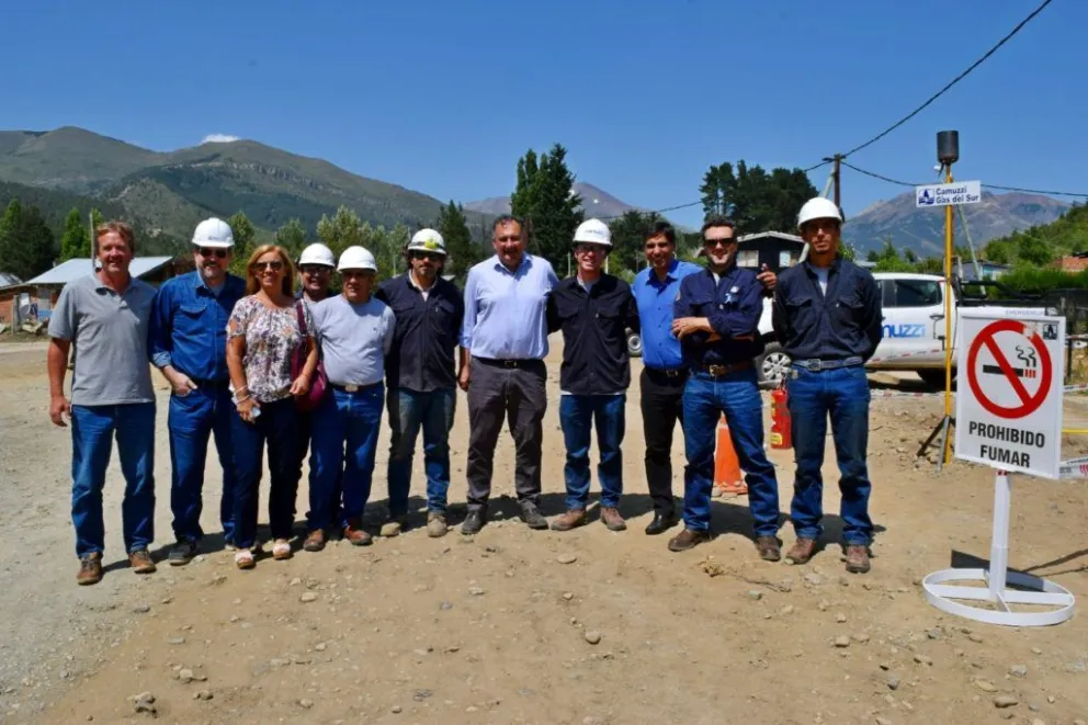 Vecinos del barrio Vivero ya cuentan con la conexión de gas