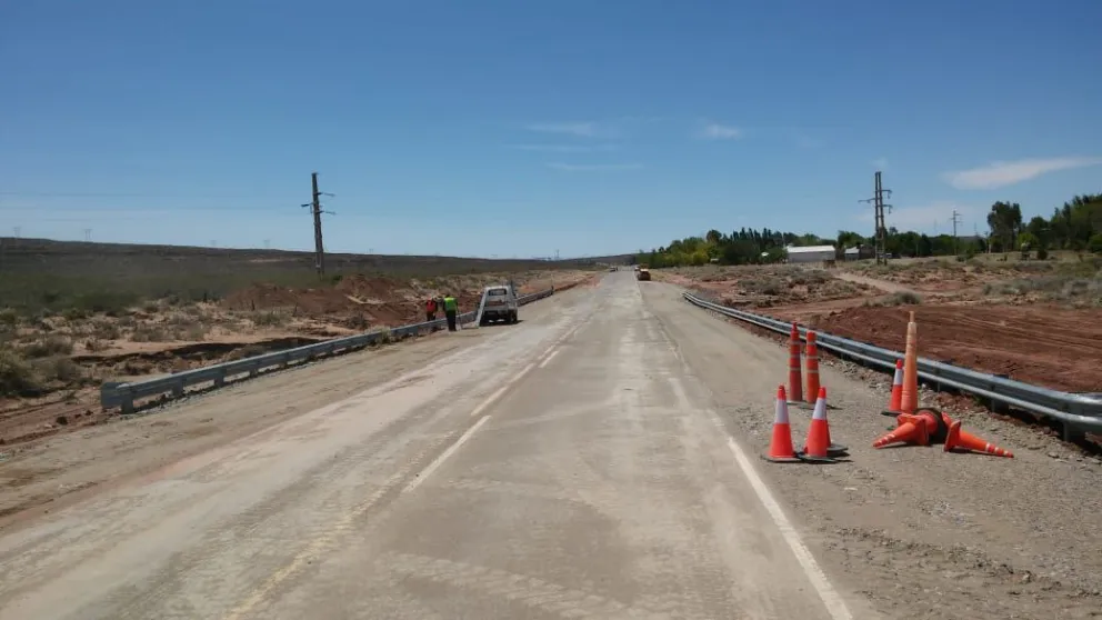 Reabrieron la ruta 237  luego del desborde provocados por intensas lluvias