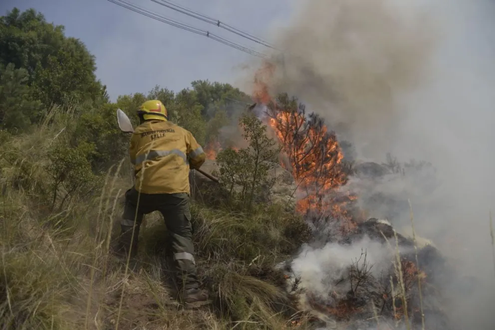 El calor aumentó las probabilidades de incendio