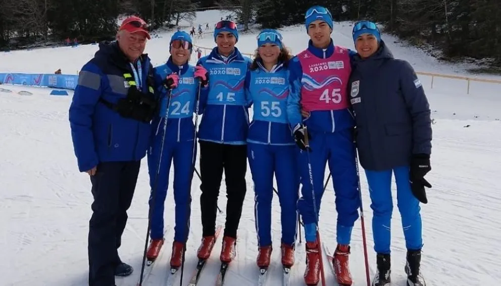 El club Andino, protagonista en el equipo de cross country.