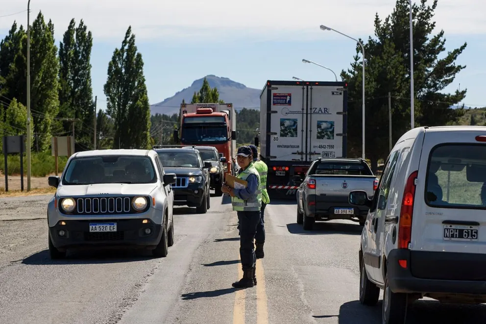 Colapsó el tráfico en la región andina