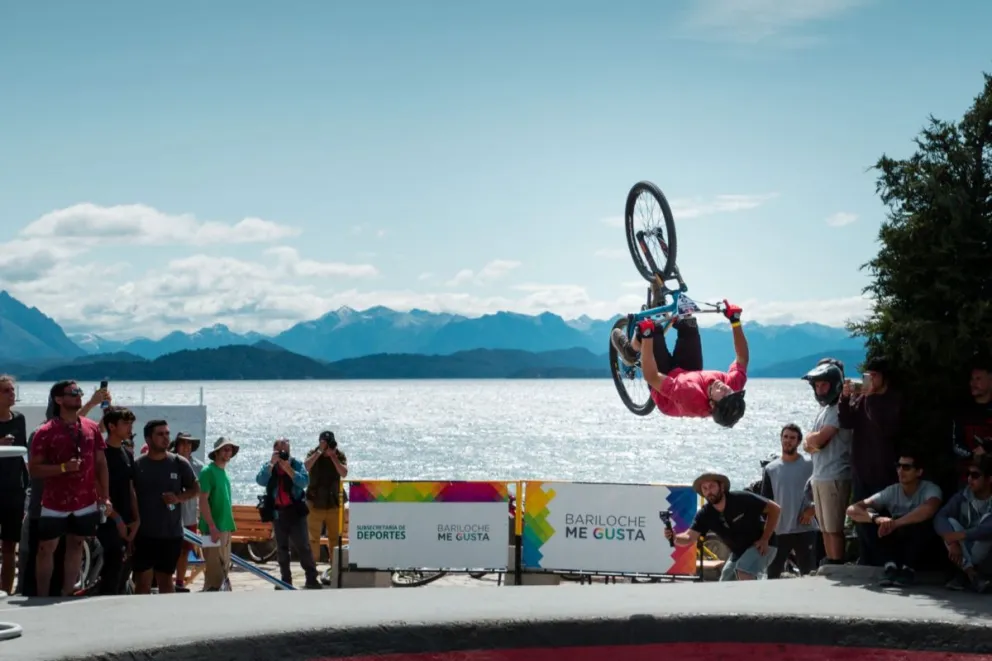 Adrien Loron se llevó la primera fecha del Red Bull Pump track Challenge
