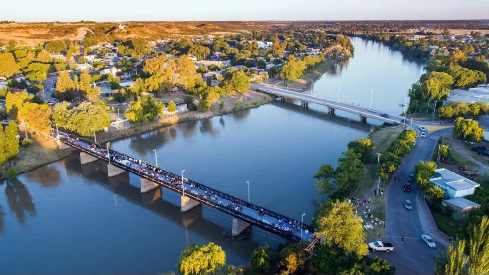 Río Colorado: Río Negro y La Pampa buscan resolver el problema de la baja del caudal