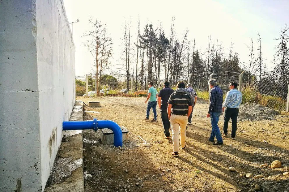 Aguas Rionegrinas verificó el estado del servicio de agua en Las Victorias