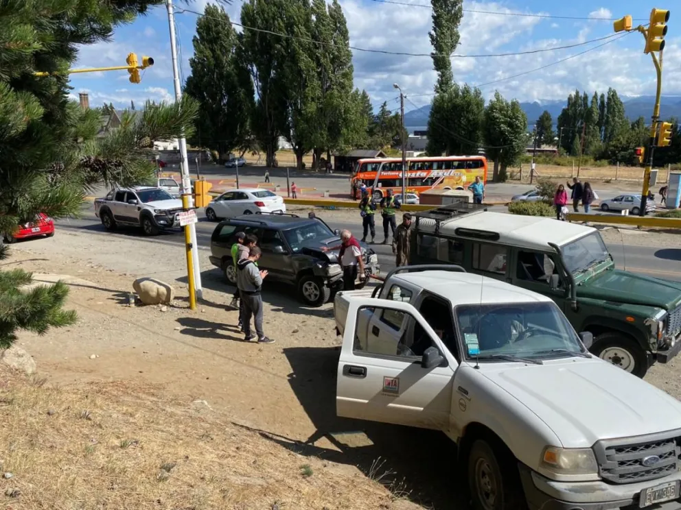 Un choque generó caos en el tránsito