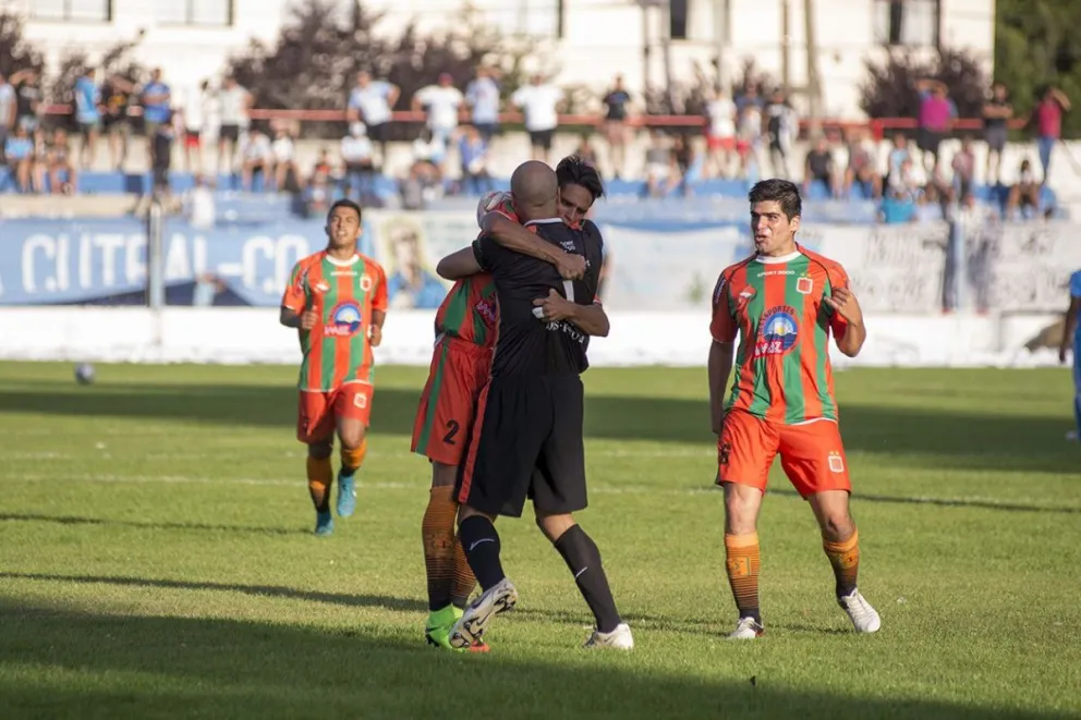 El "naranja" festejó una muy buena victoria.