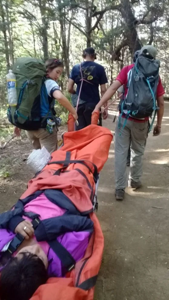 Hubo dos rescates en la montaña