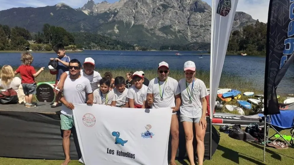 Los chicos y chicas locales fueron grandes protagonistas en la cita nacional.