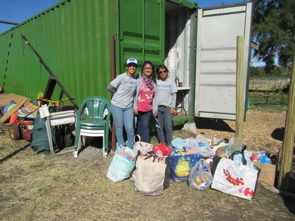 Red Solidaria: Más de 5 mil kilos de alimentos no perecederos para los comedores