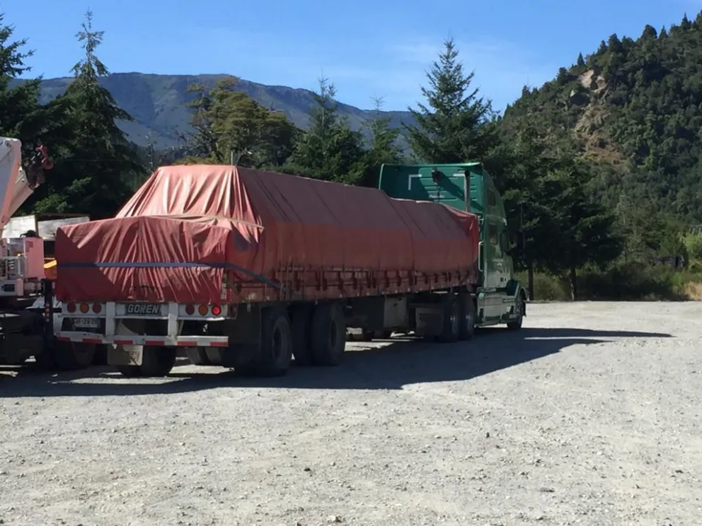 Secuestran un camión chileno por alcoholemia positiva