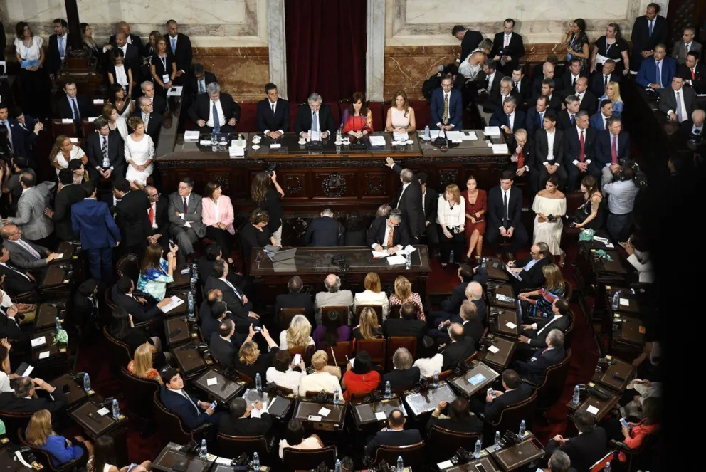 Deuda, reforma judicial y aborto, los ejes del discurso del Presidente
