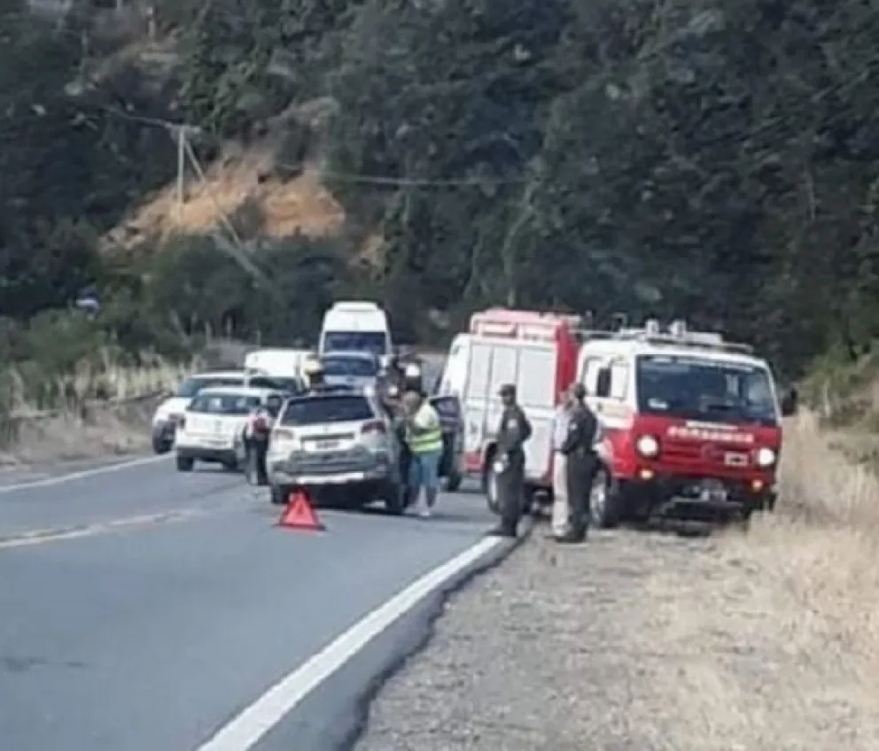 El domingo culminó con choque y demoras en Ruta 40